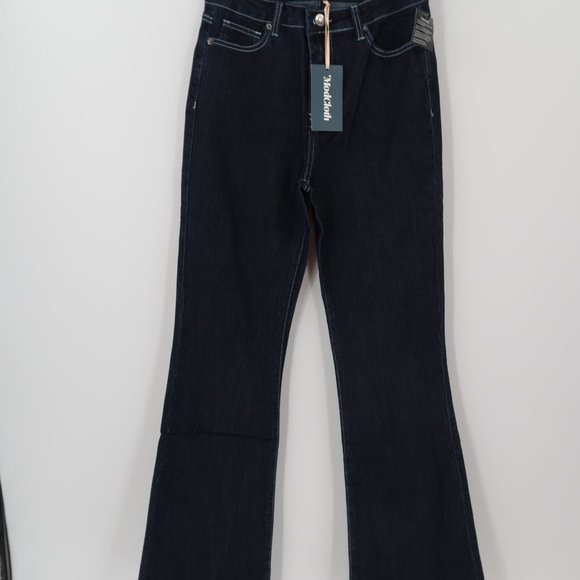 Modcloth The Los Feliz Flare Jeans Size 8 - Picture 4 of 6